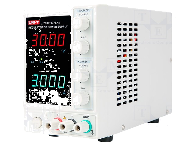 Voedingseenheid: voor lab; eenkanaals,lineair; 0÷30VDC; 0÷3A Voedingseenheid: voor lab; eenkanaals,lineair; 0÷30VDC; 0÷3A